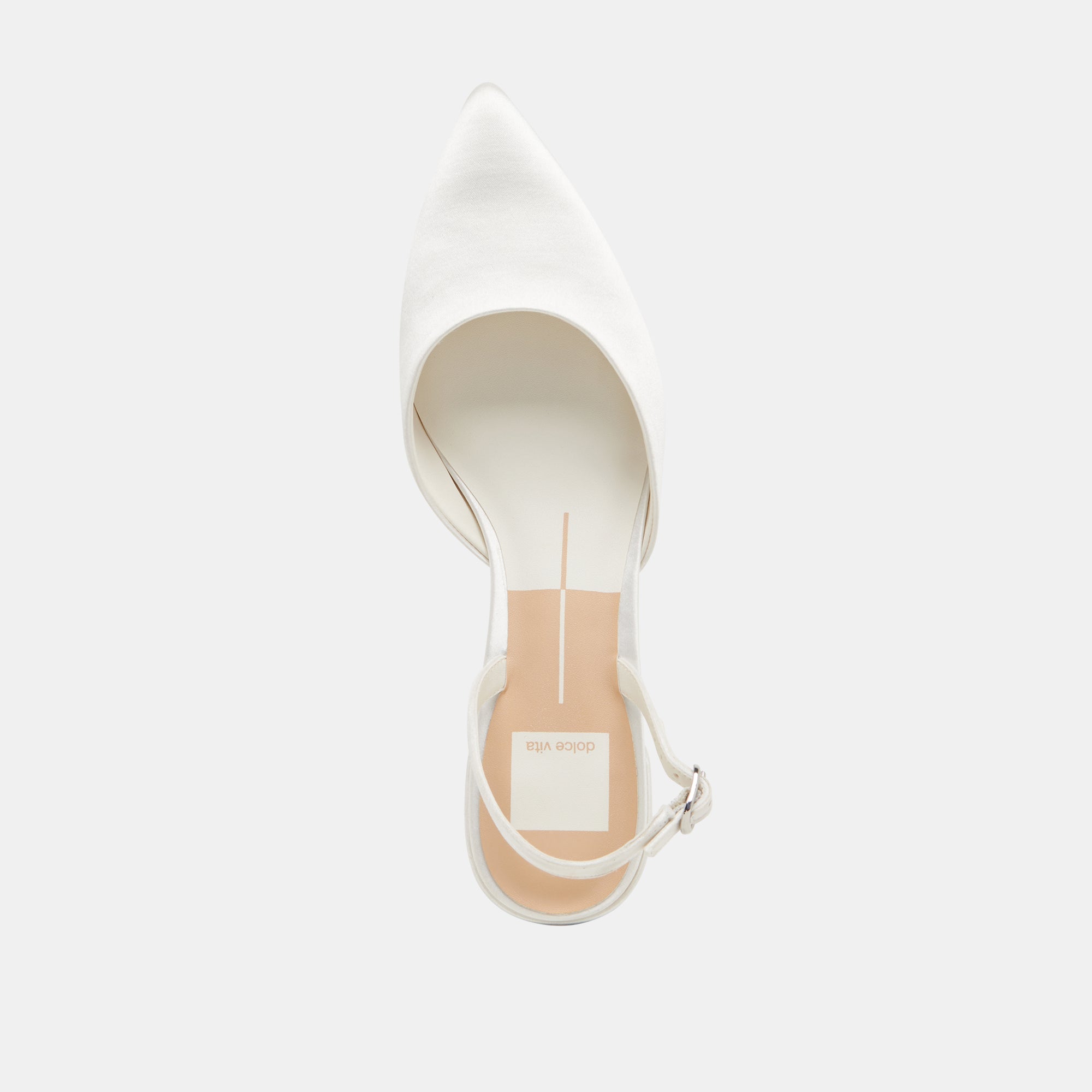 Carel Off White Satin Heels | Dolce Vita Women
