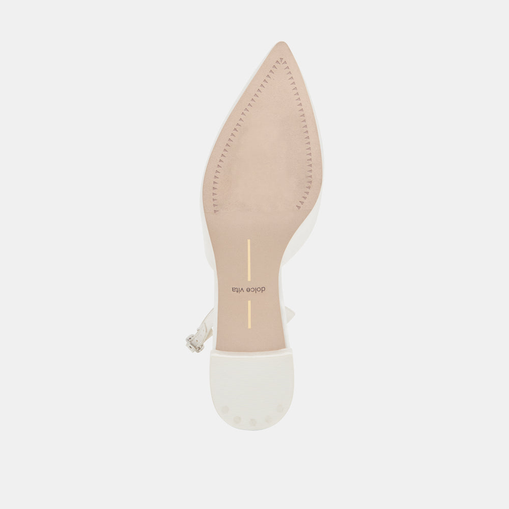 Carel Off White Satin Heels | Dolce Vita Women