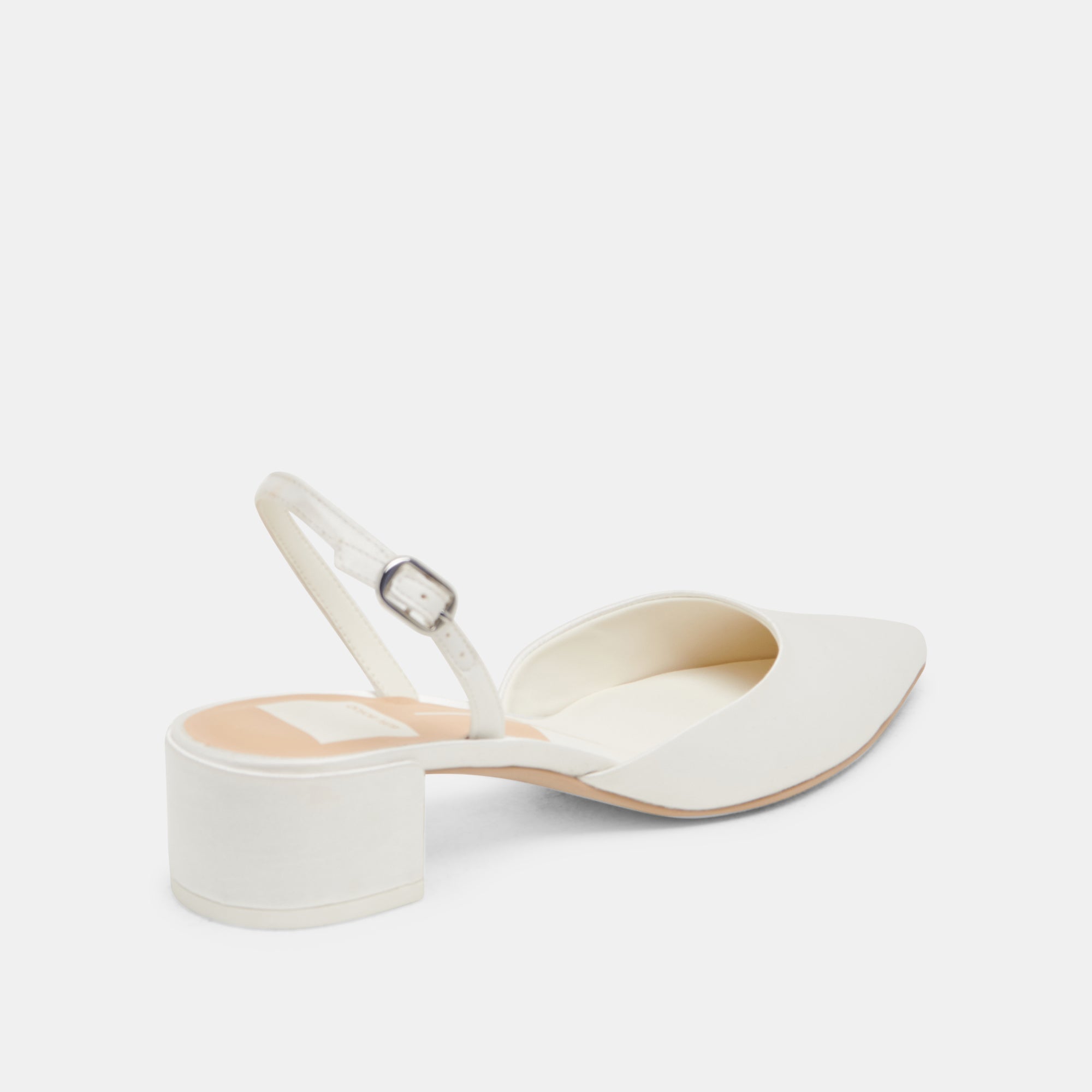 Carel Off White Satin Heels | Dolce Vita Women