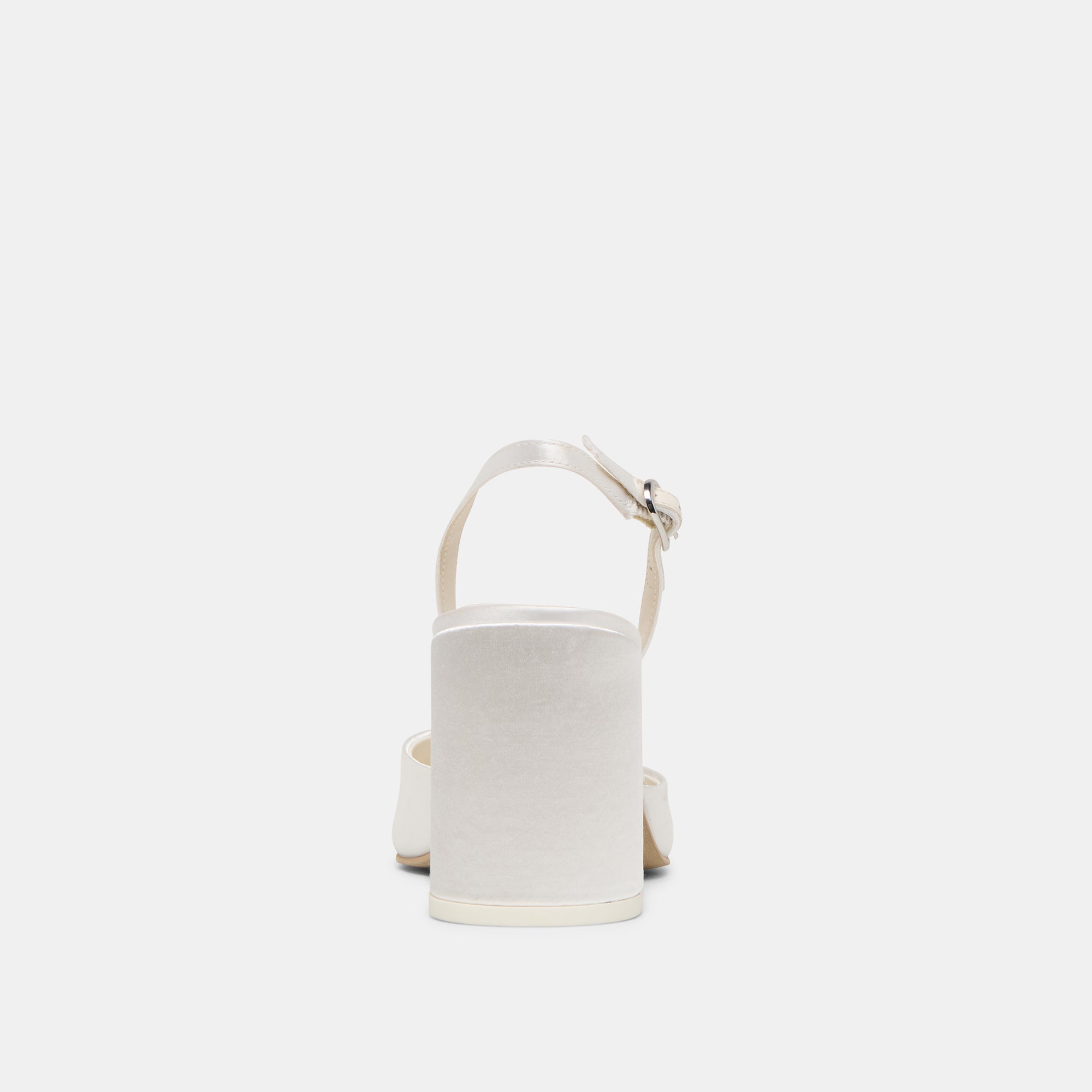 Carel True White Satin High Heels | Women Dolce Vita