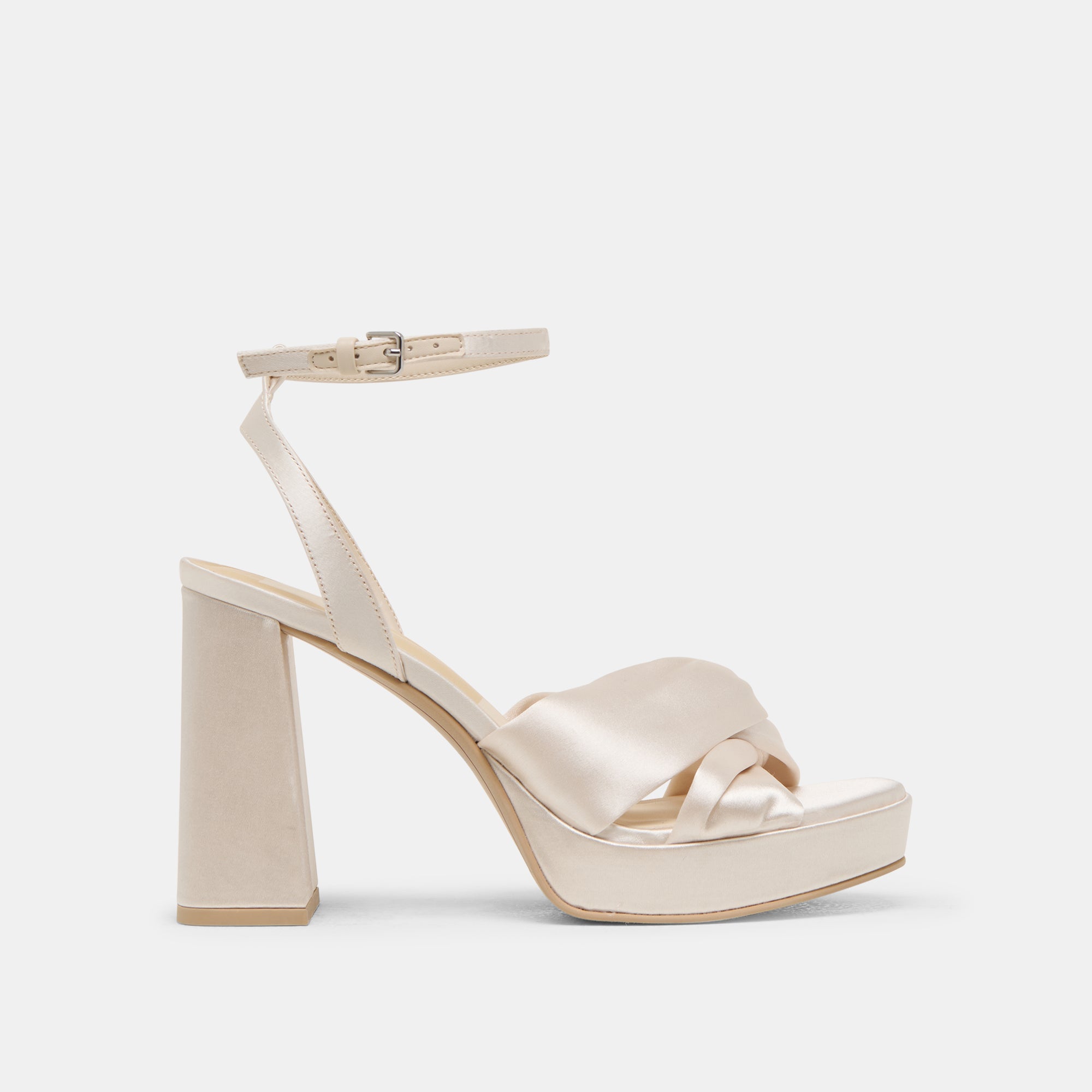 PARLO HEELS IVORY SATIN | Dolce Vita Women