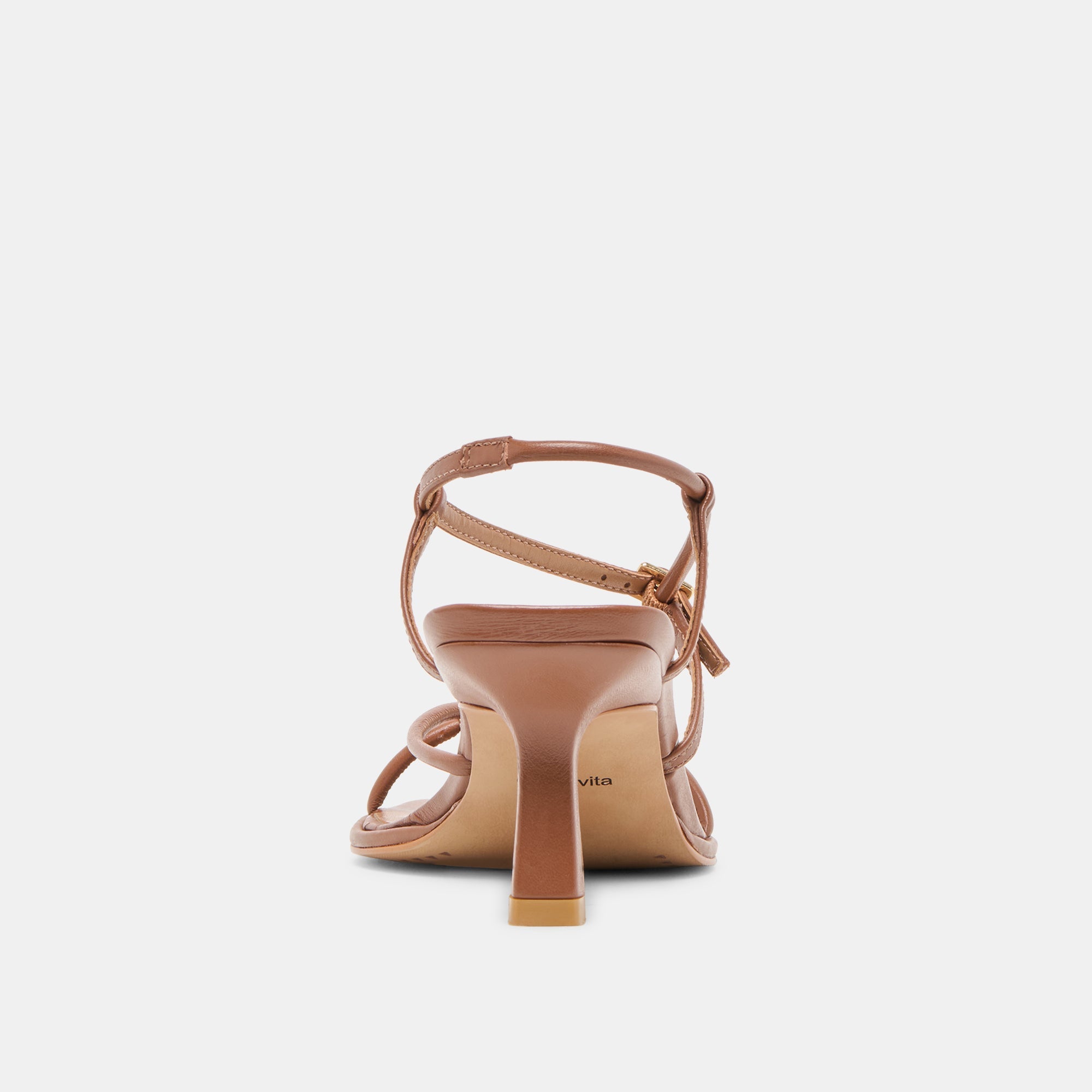 Mylee Cognac Leather Heels | Women Dolce Vita