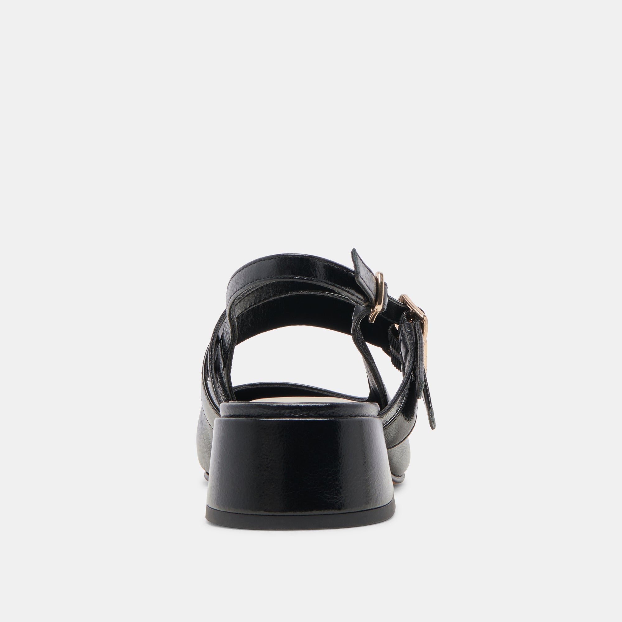 PATZY HEELS MIDNIGHT CRINKLE PATENT LEATHER | Dolce Vita Women