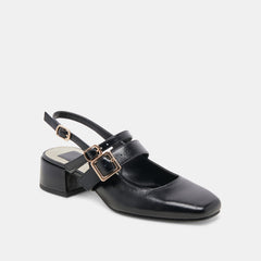 PATZY HEELS MIDNIGHT CRINKLE PATENT LEATHER | Dolce Vita Women