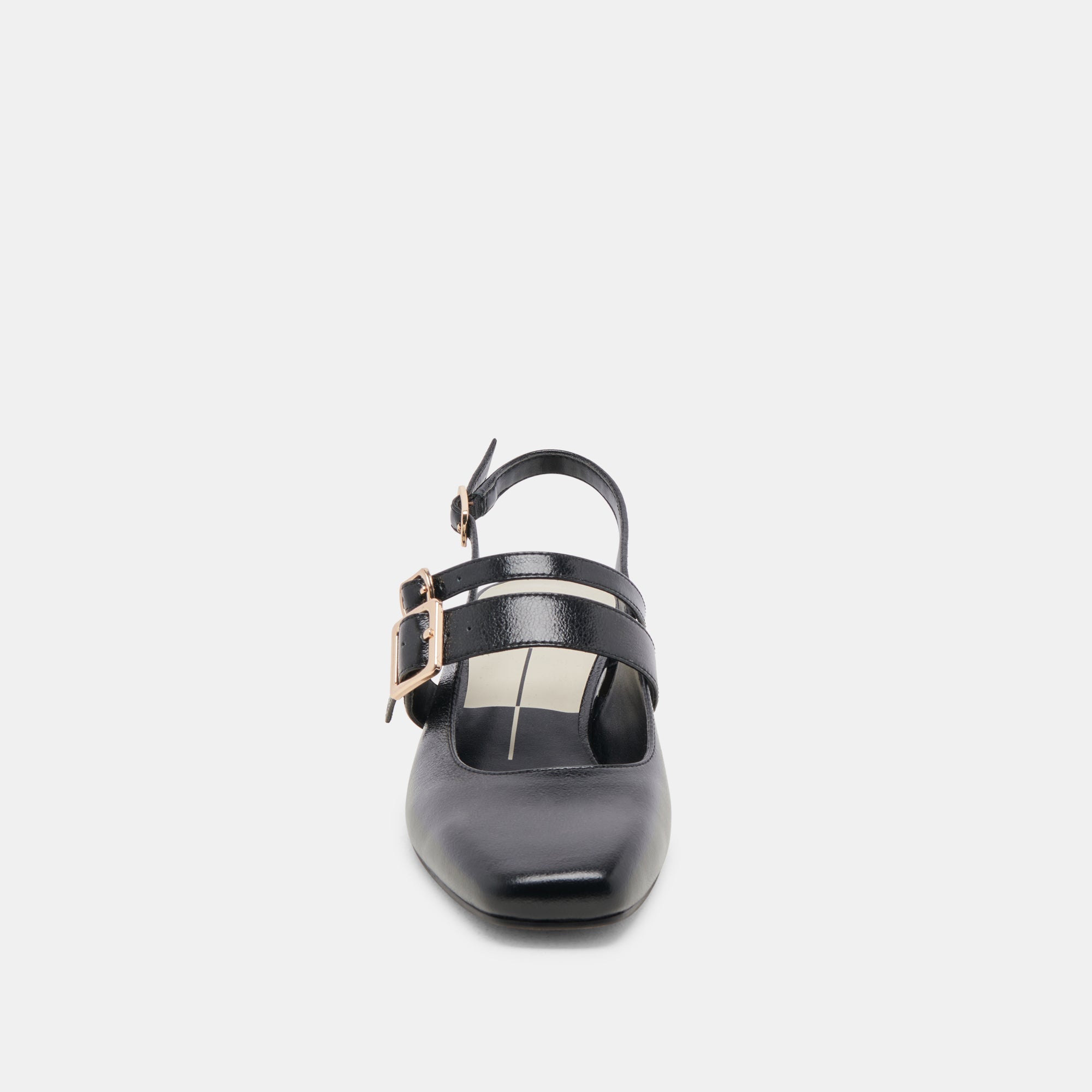 PATZY HEELS MIDNIGHT CRINKLE PATENT LEATHER | Dolce Vita Women