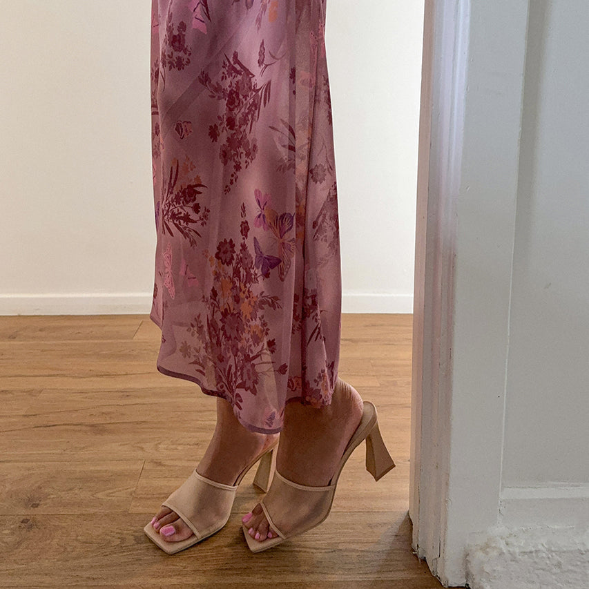 NARDA HEELS BLUSH MESH | Dolce Vita Women