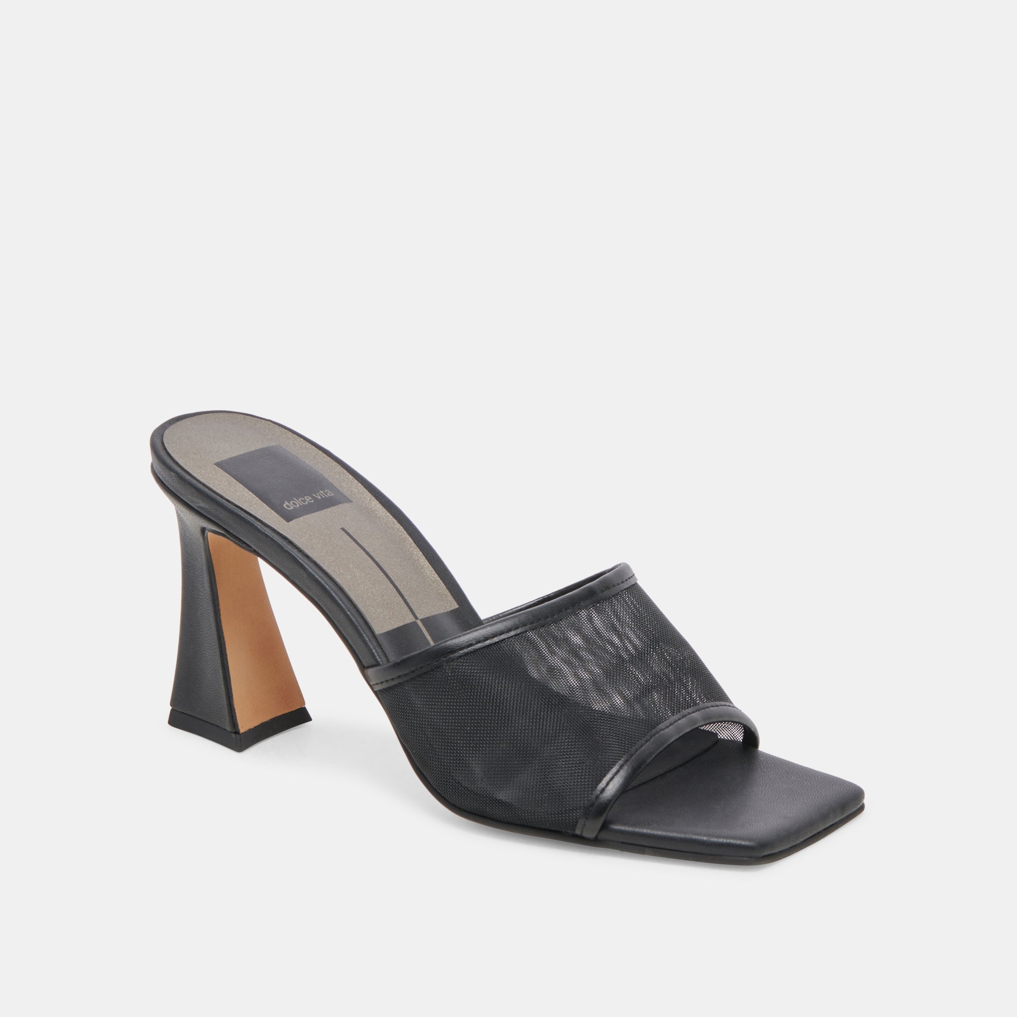 NARDA HEELS ONYX MESH | Dolce Vita Women