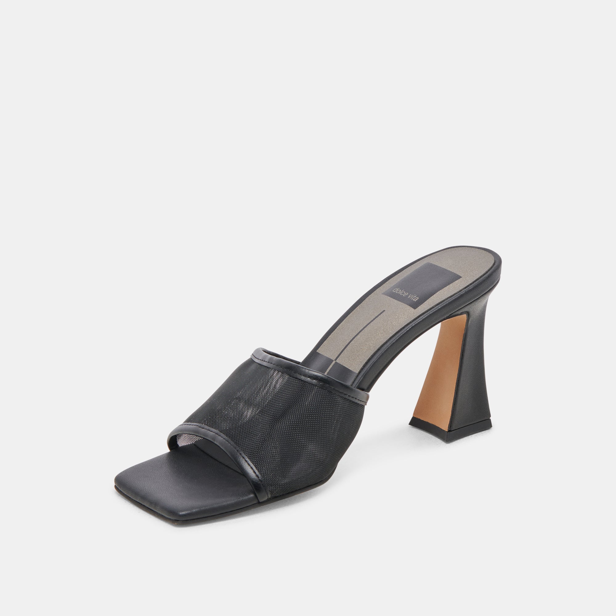 NARDA HEELS ONYX MESH | Dolce Vita Women