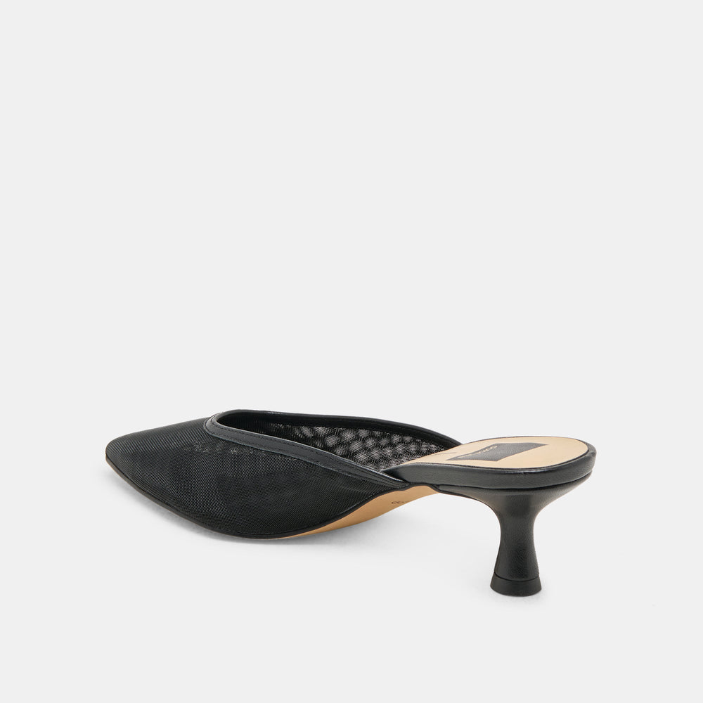 Cleo Onyx Mesh Heels | Dolce Vita Women