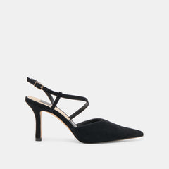 Kamra Onyx Suede Heels | Dolce Vita Women