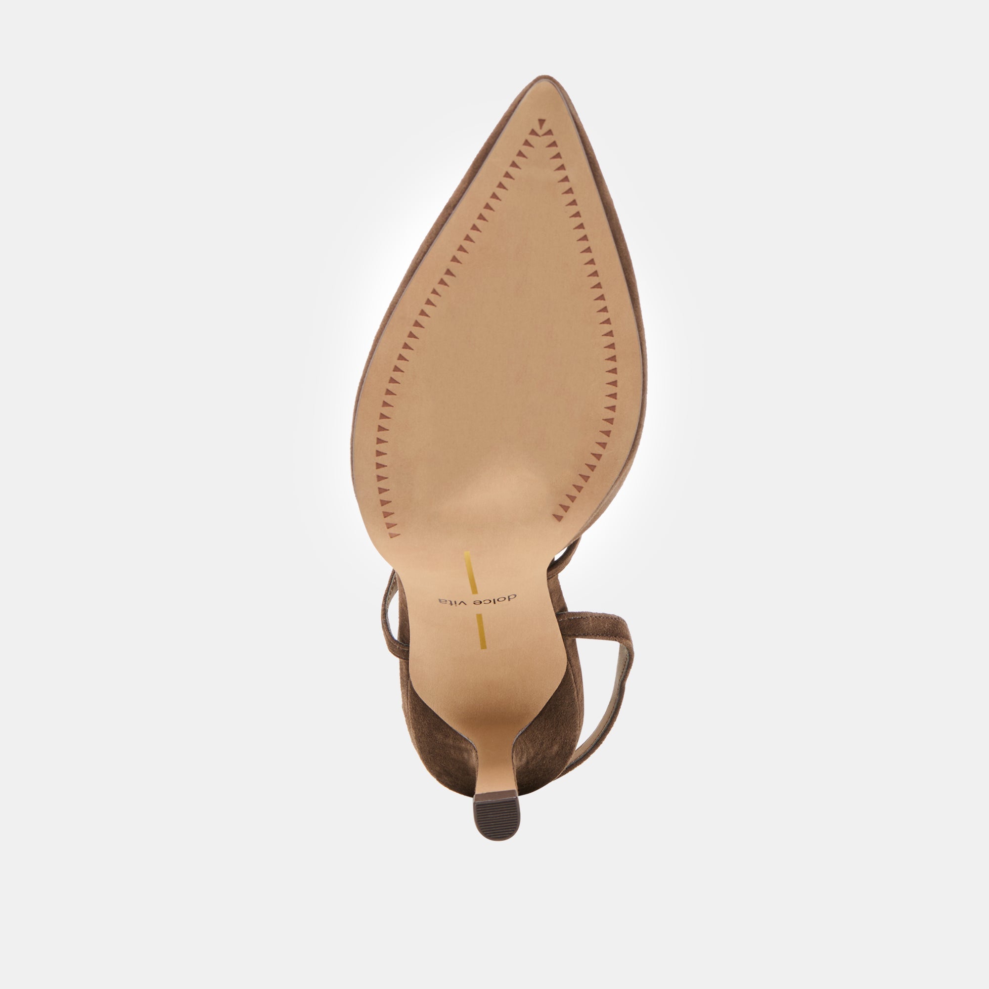 Kamra Dk Brown Suede Heels | Women Dolce Vita