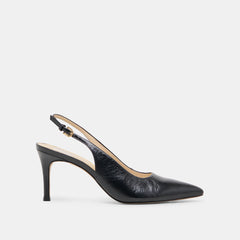 ELASI HEELS BLACK LEATHER | Dolce Vita Women