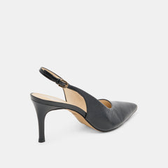 ELASI HEELS BLACK LEATHER | Dolce Vita Women