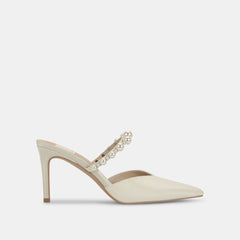KANIKA Pearl Heels Vanilla Silk | Women Dolce Vita