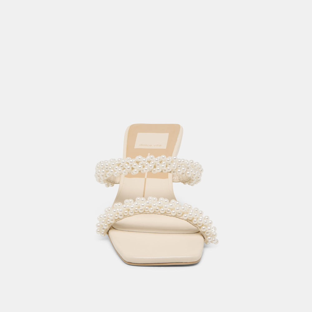 BONI PEARL HEELS VANILLA STELLA | Women Dolce Vita