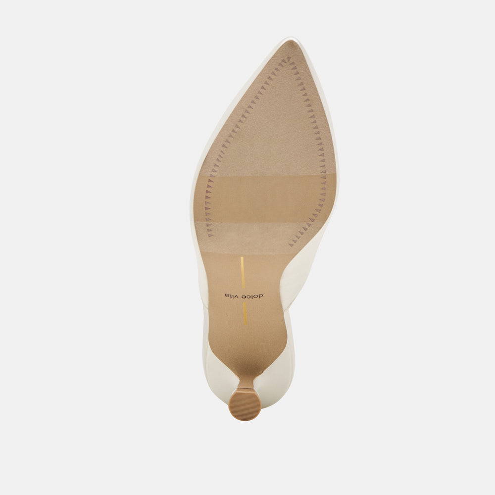 Cleo Off White Satin Heels | Dolce Vita Women