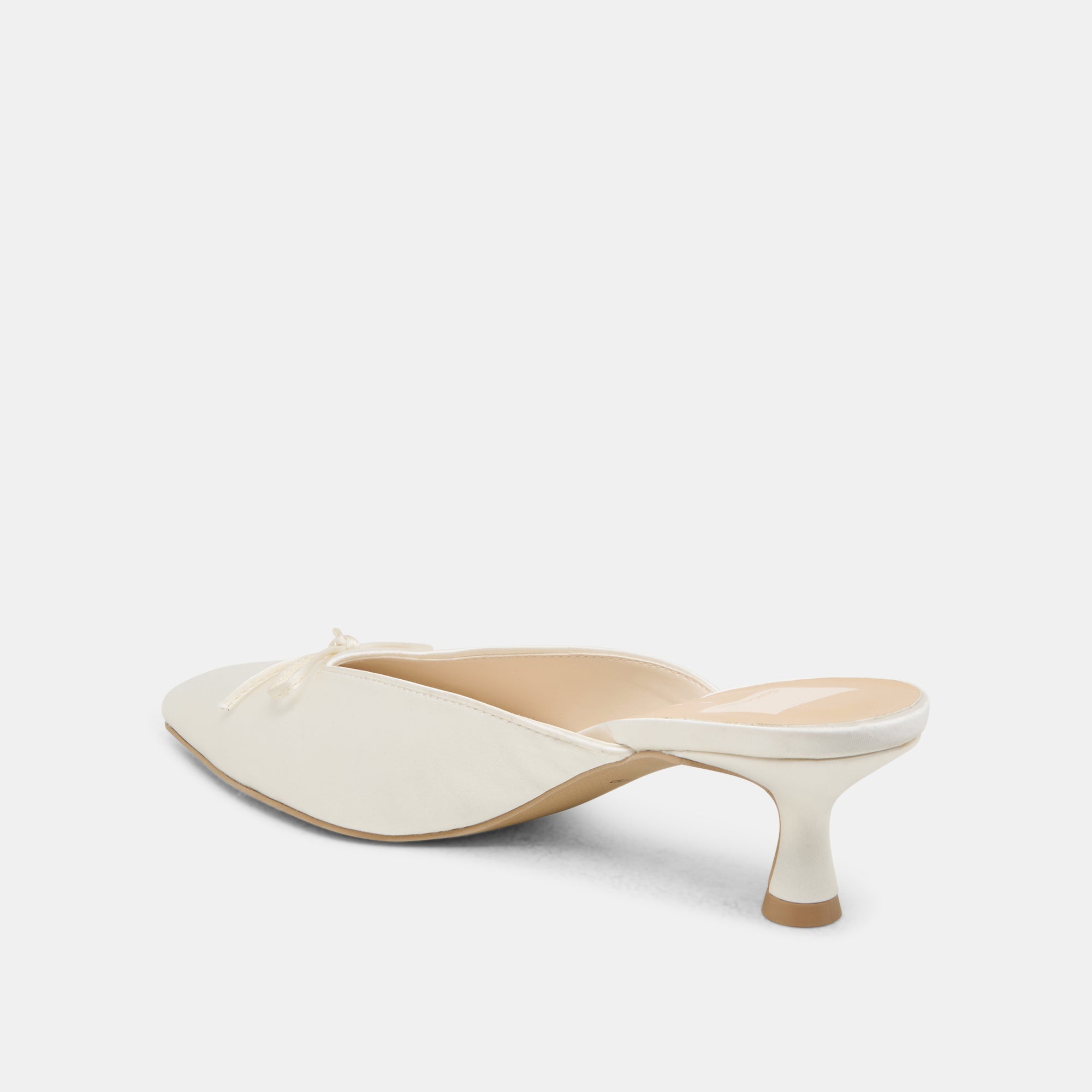 Cleo Off White Satin Heels | Dolce Vita Women