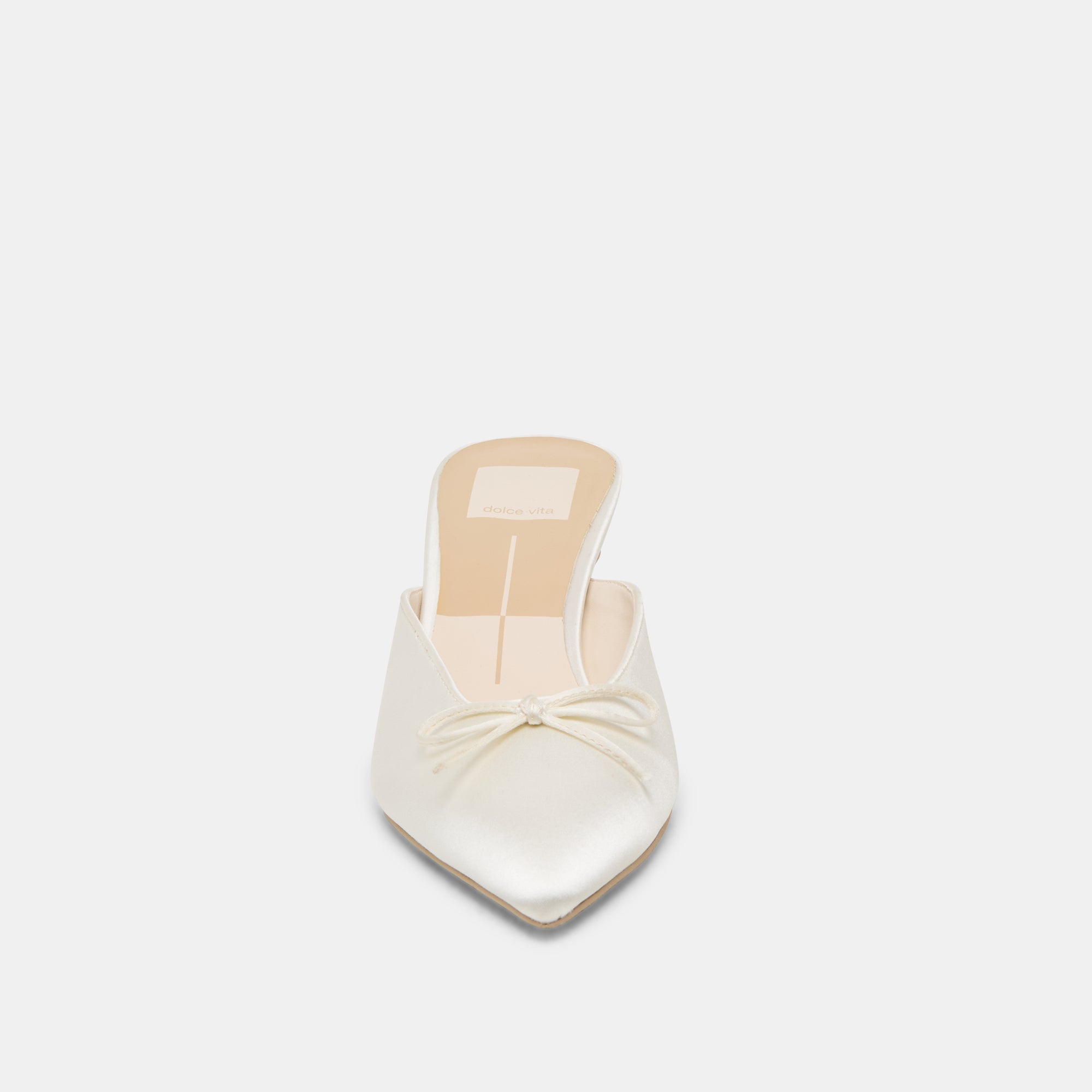 Cleo Off White Satin Heels | Dolce Vita Women