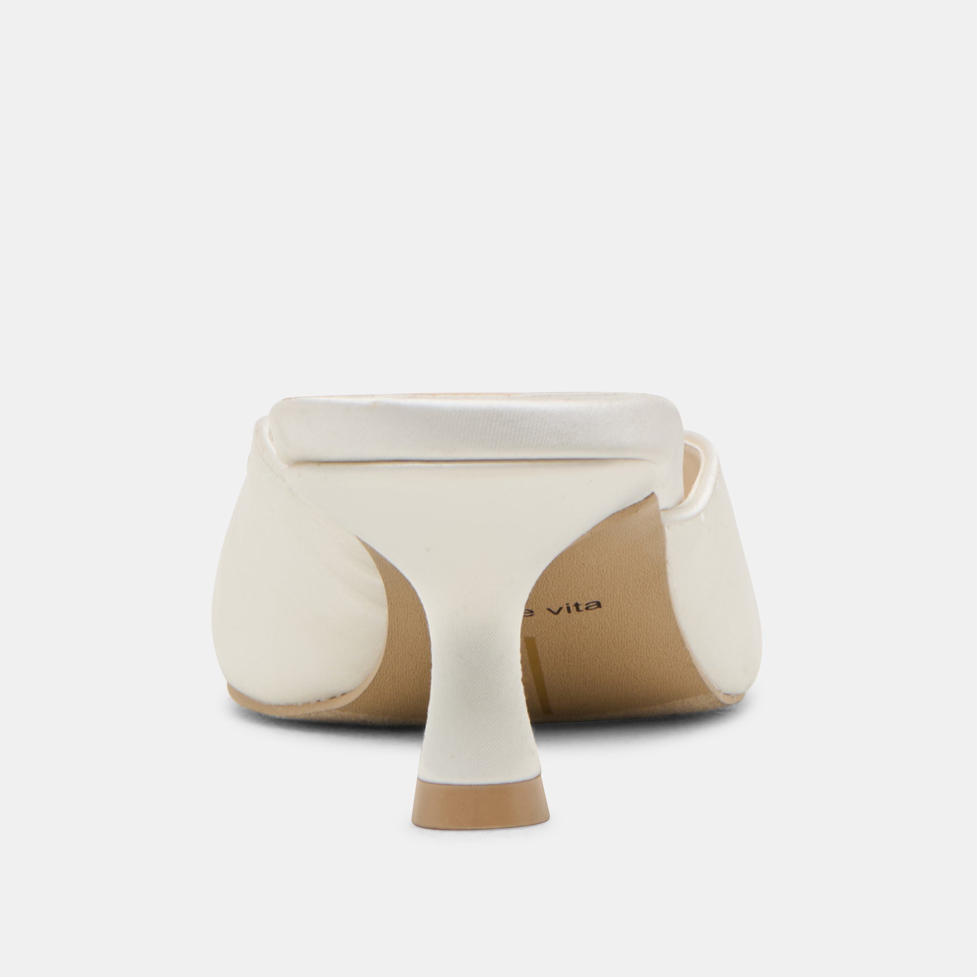 Cleo Off White Satin Heels | Dolce Vita Women