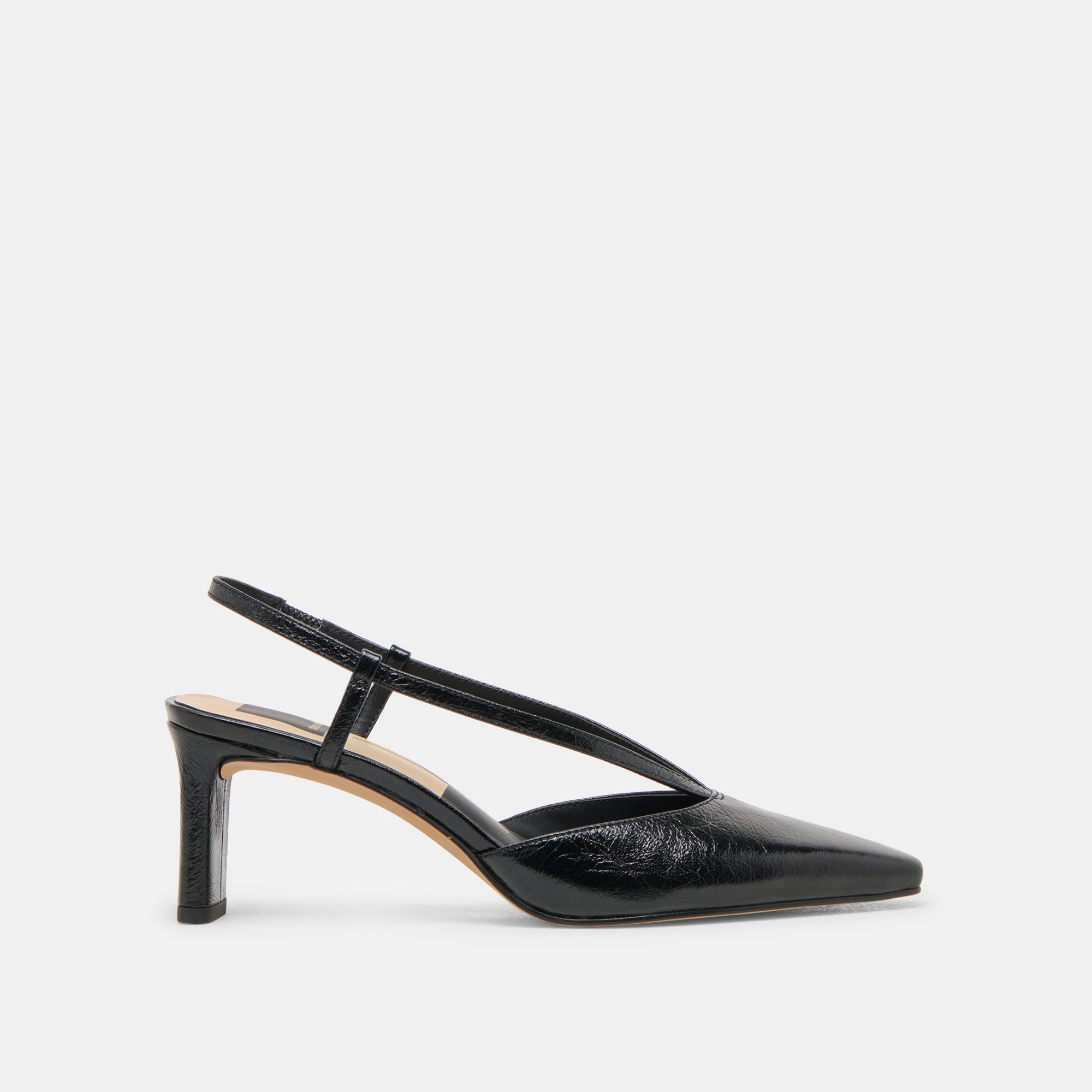 Ginay Black Leather Heels | Dolce Vita Women