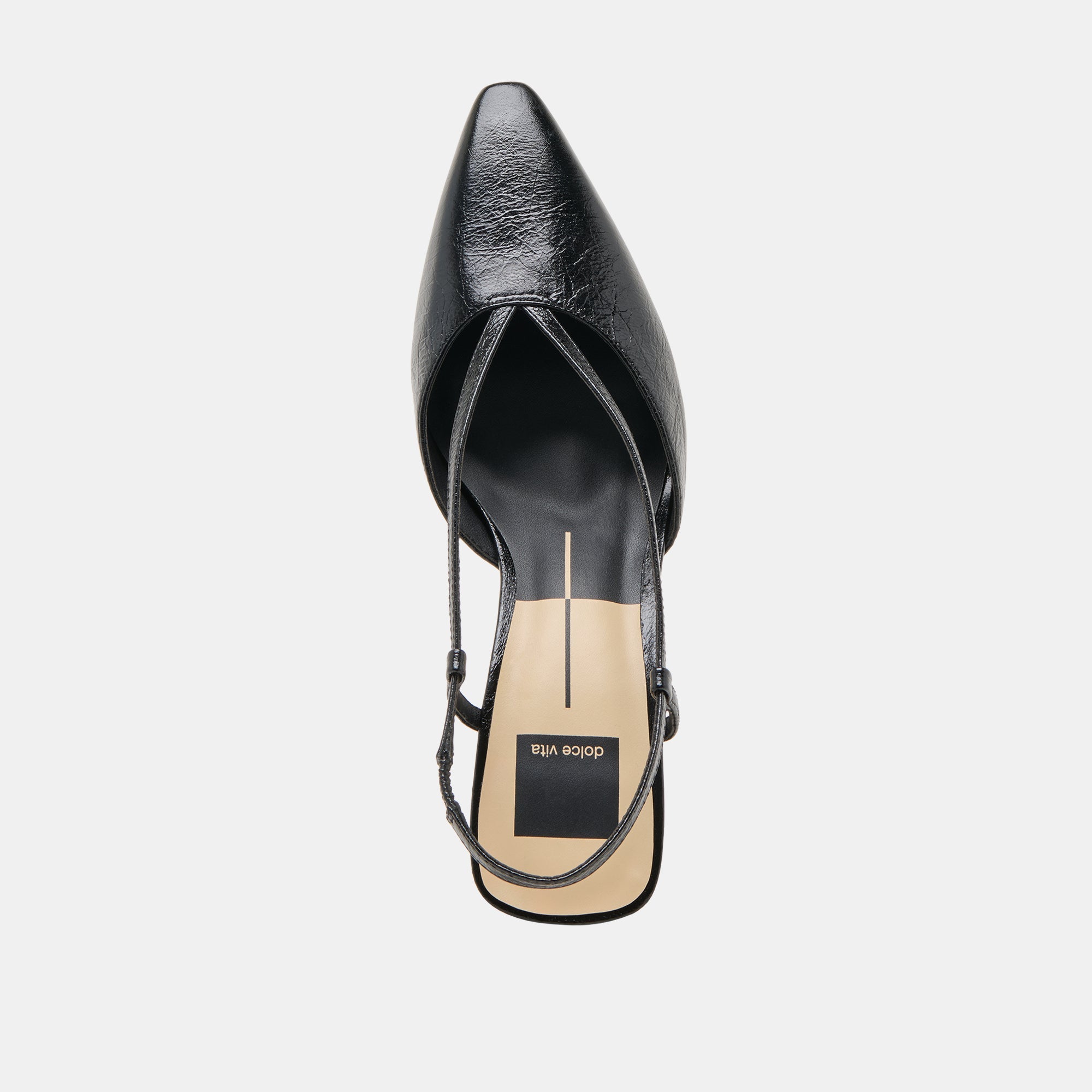 Ginay Black Leather Heels | Dolce Vita Women