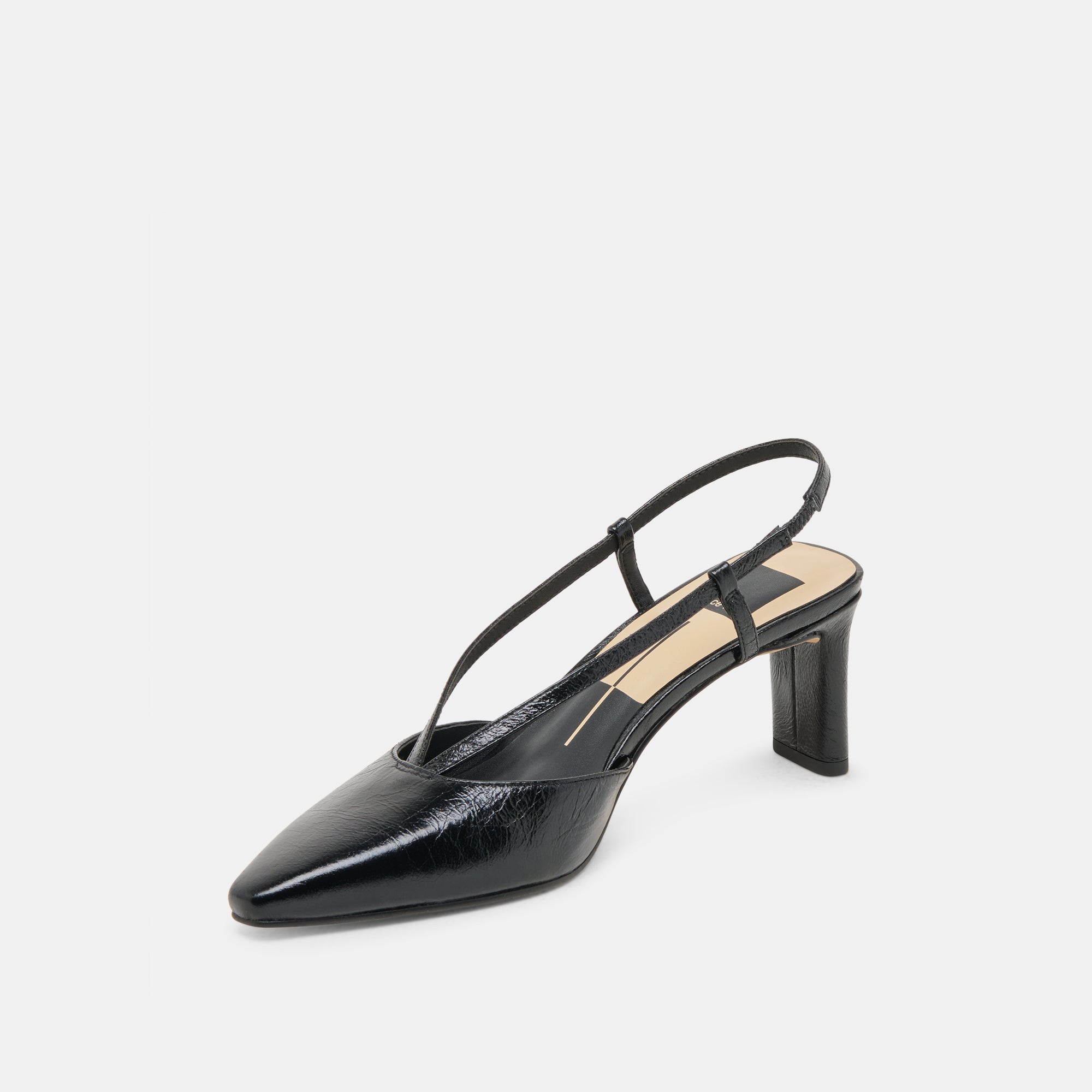 Ginay Black Leather Heels | Dolce Vita Women