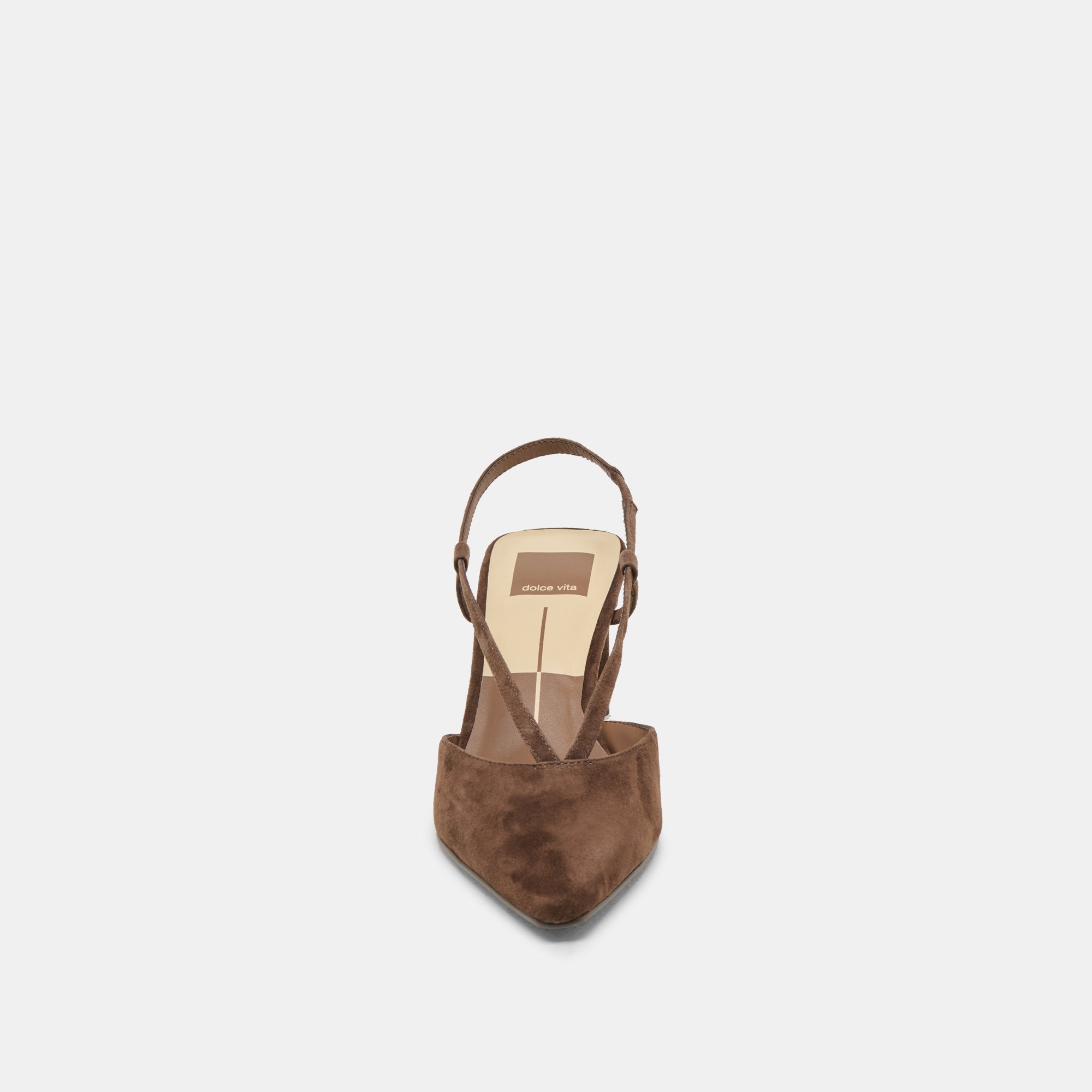 Ginay Dk Brown Suede Heels | Dolce Vita Women