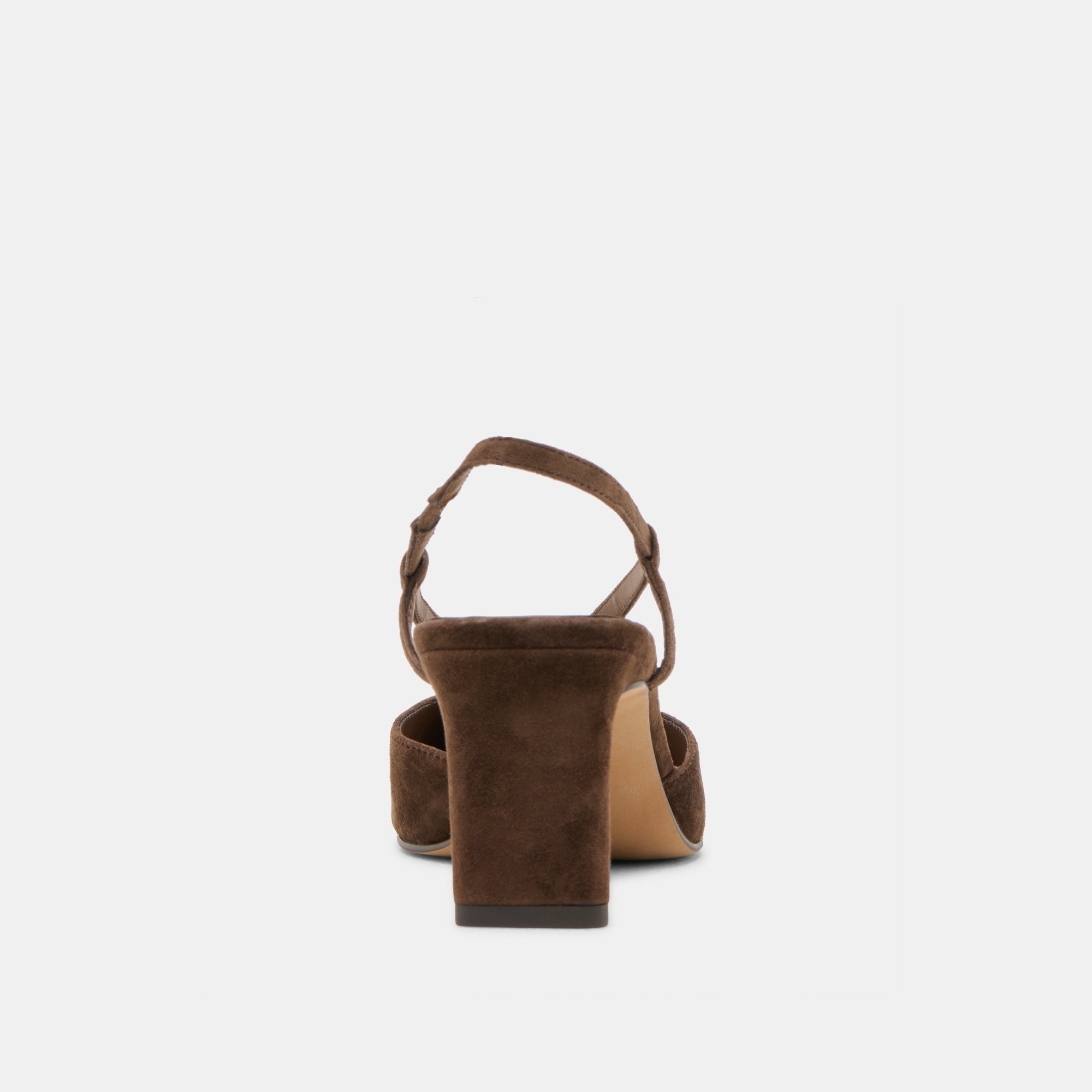 Ginay Dk Brown Suede Heels | Dolce Vita Women