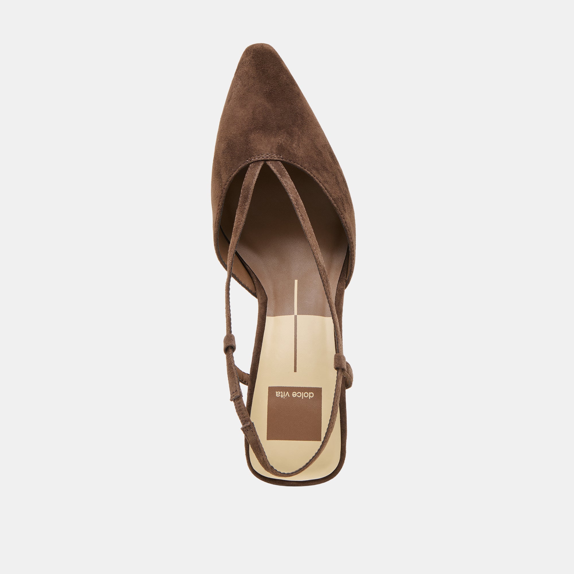 Ginay Dk Brown Suede Heels | Dolce Vita Women