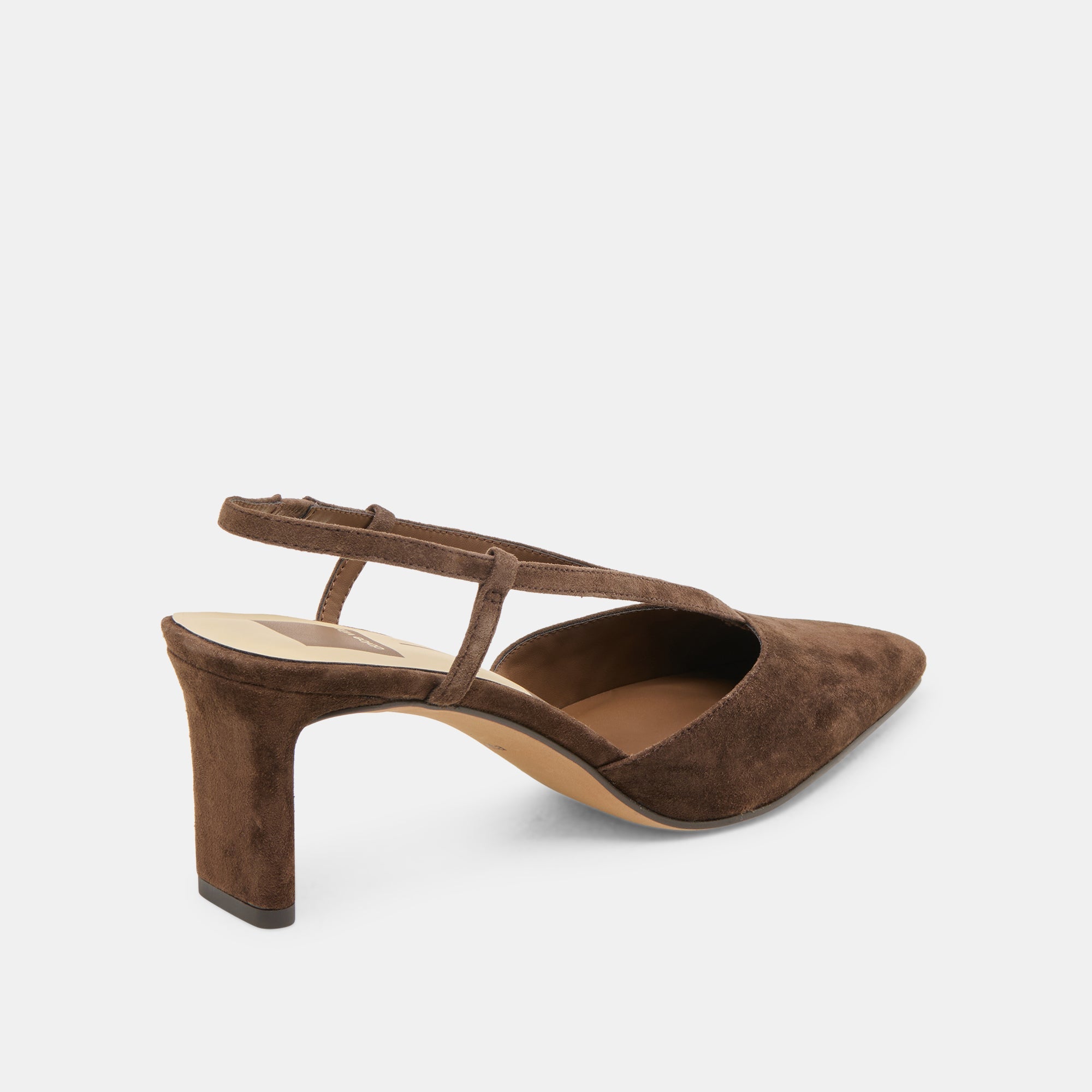 Ginay Dk Brown Suede Heels | Dolce Vita Women