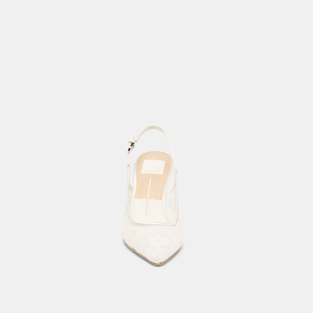 Yami True White Lace Heels | Dolce Vita Women