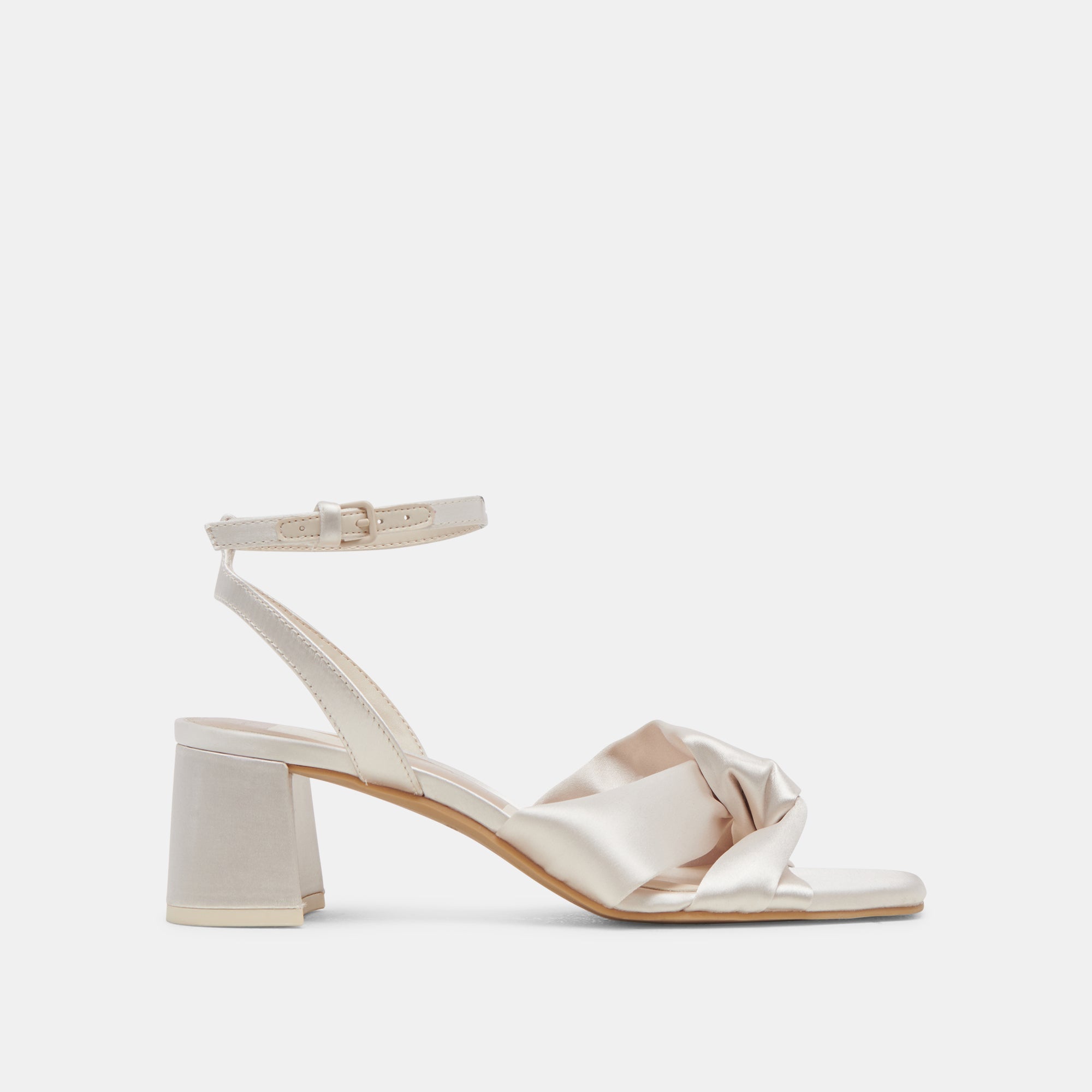 Brenna Ivory Satin Heels | Women Dolce Vita