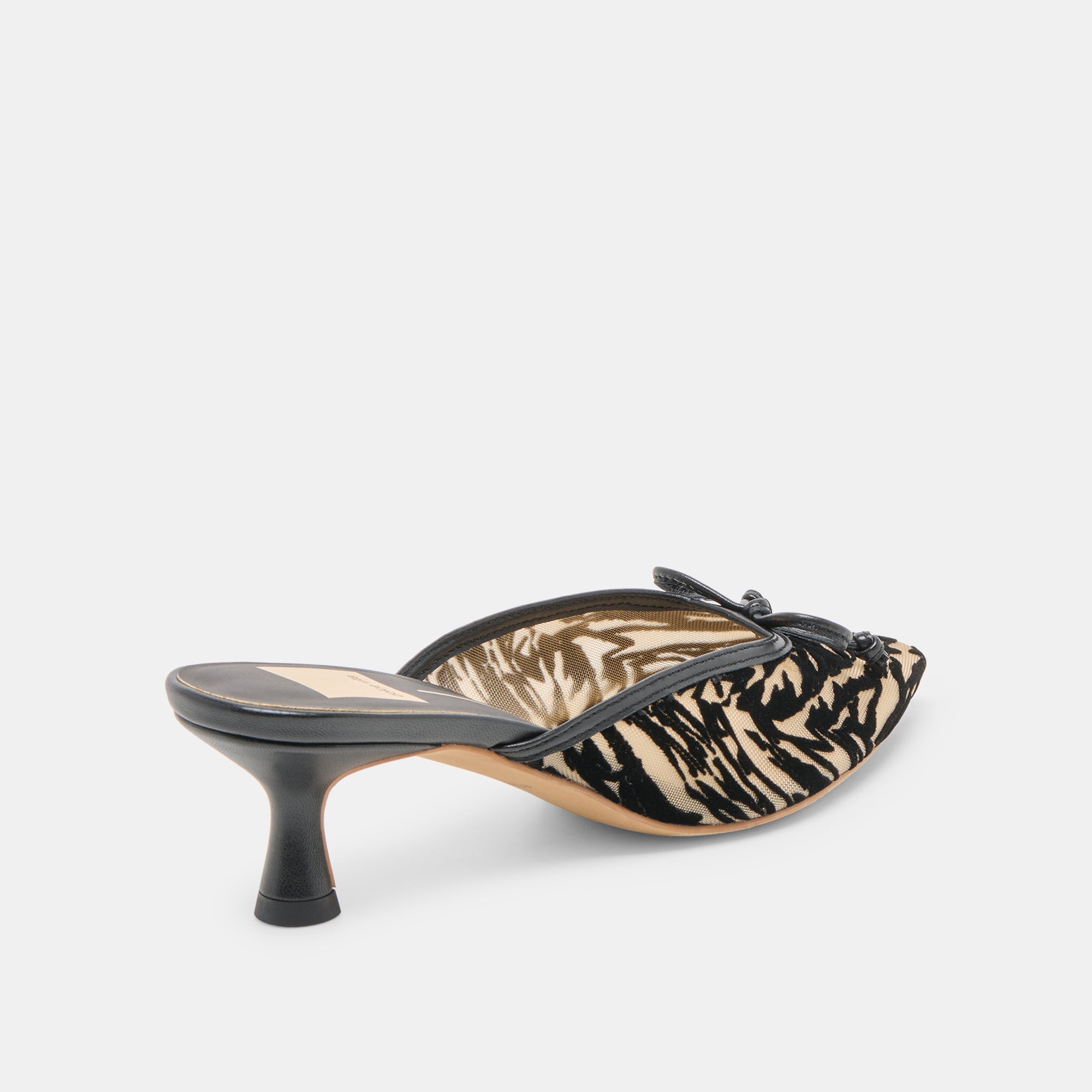 Cleo Zebra Velvet Mesh Heels | Dolce Vita Women