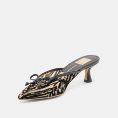 Cleo Zebra Velvet Mesh Heels | Dolce Vita Women