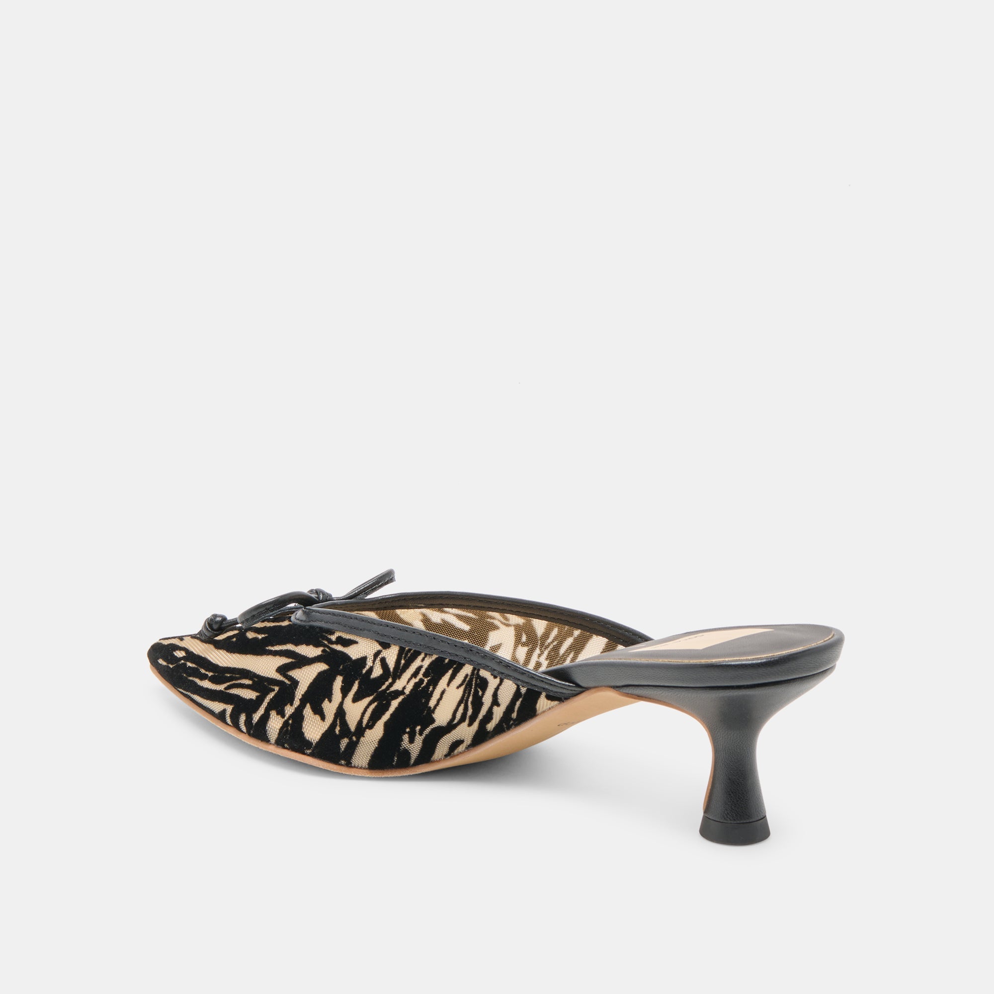 Cleo Zebra Velvet Mesh Heels | Dolce Vita Women