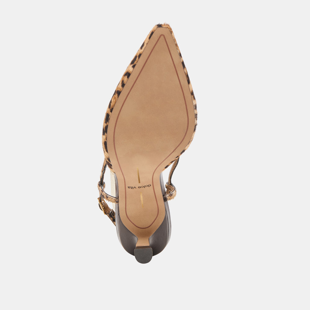 Odela Dk Leopard Calf Hair Heels | Women Dolce Vita