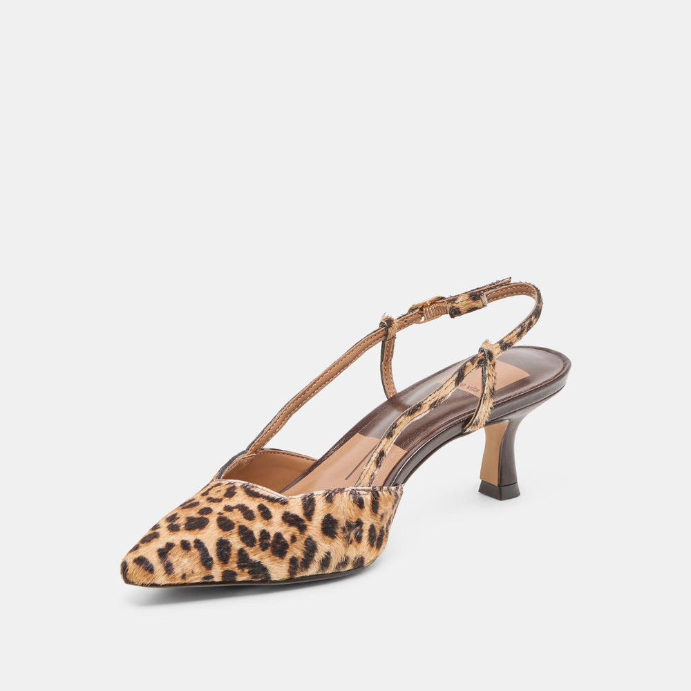 Odela Dk Leopard Calf Hair Heels | Women Dolce Vita