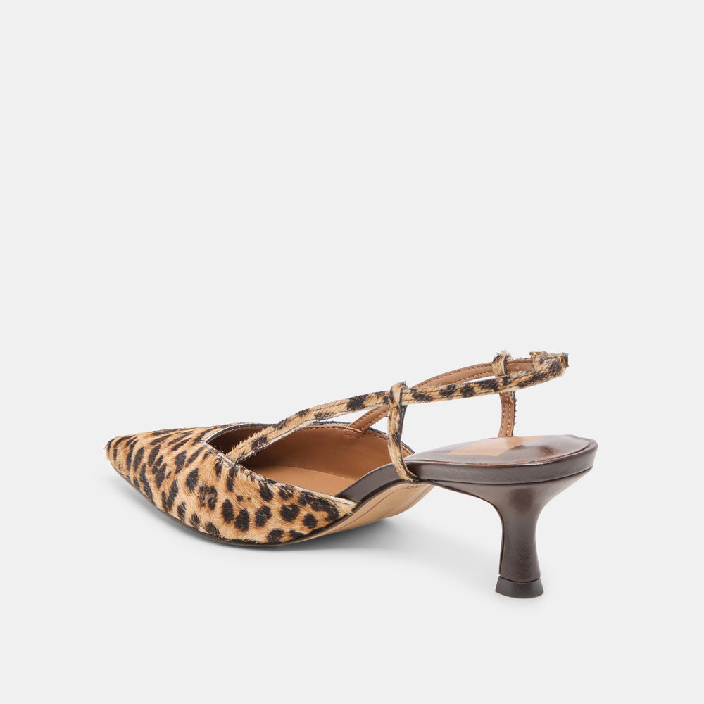 Odela Dk Leopard Calf Hair Heels | Women Dolce Vita