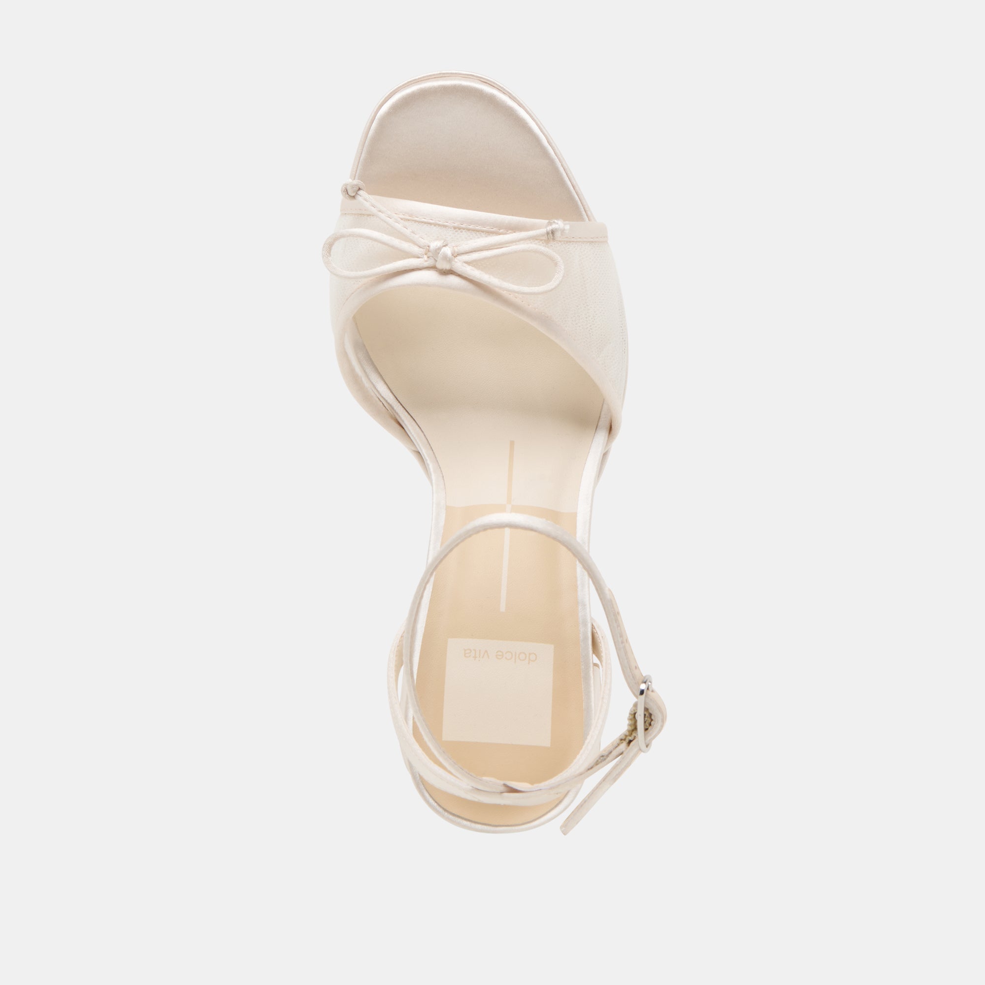 Pandor White Tulle Heels | Women Dolce Vita