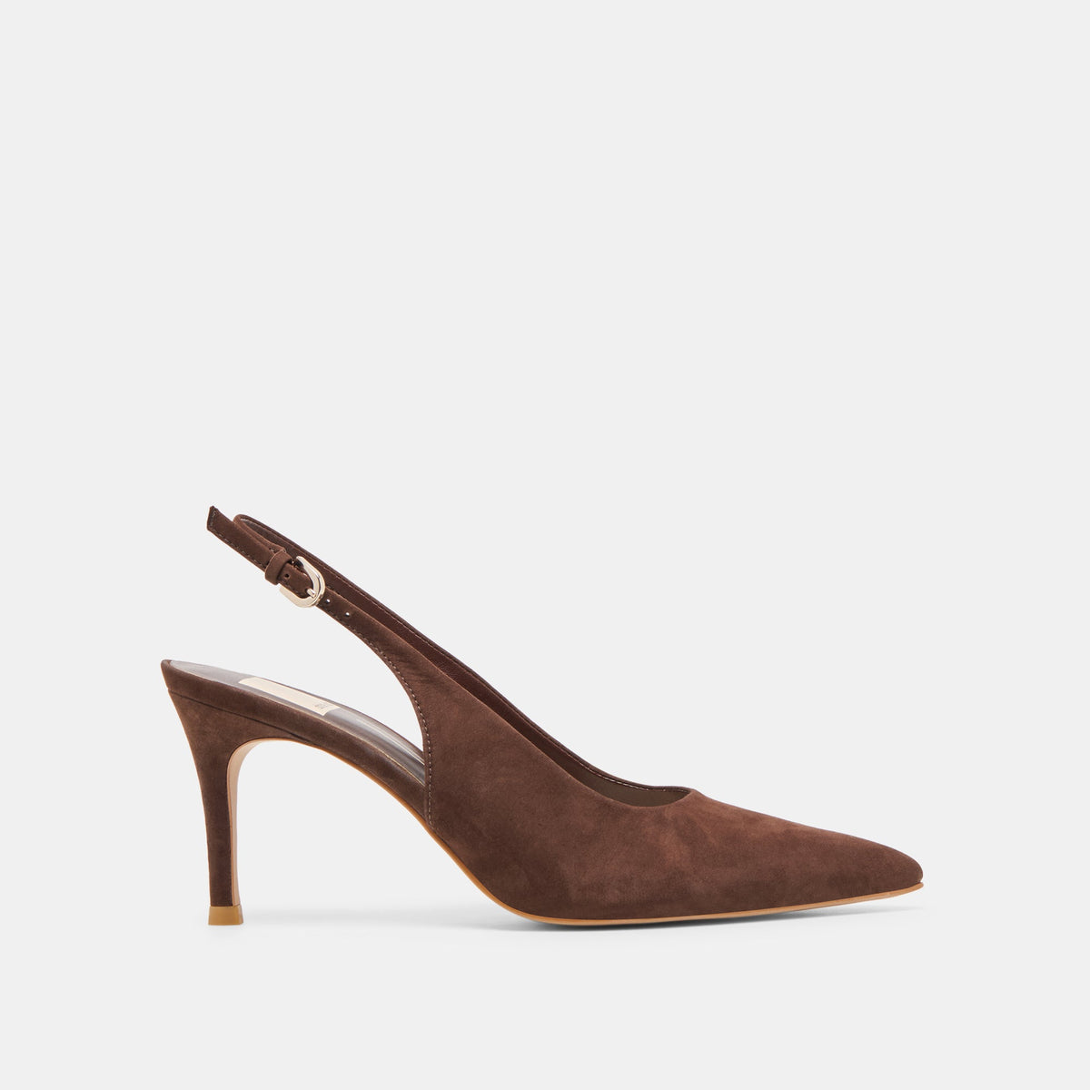 Elasi Dk Brown Nubuck Heels | Dolce Vita Women