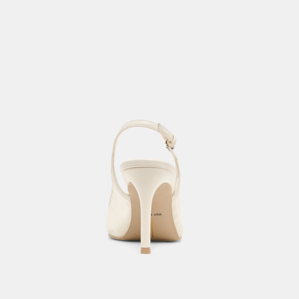 Yela White Tulle Heels | Dolce Vita Women