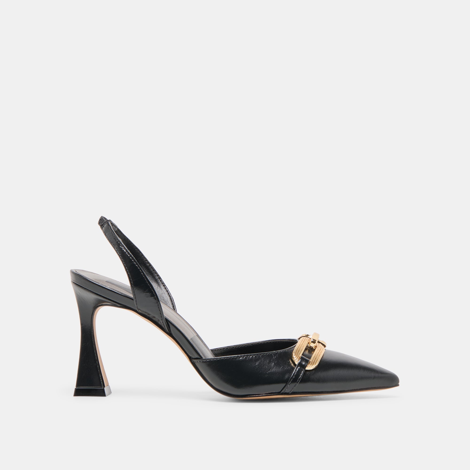 Malik Midnight Crinkle Patent Heels | Dolce Vita Women
