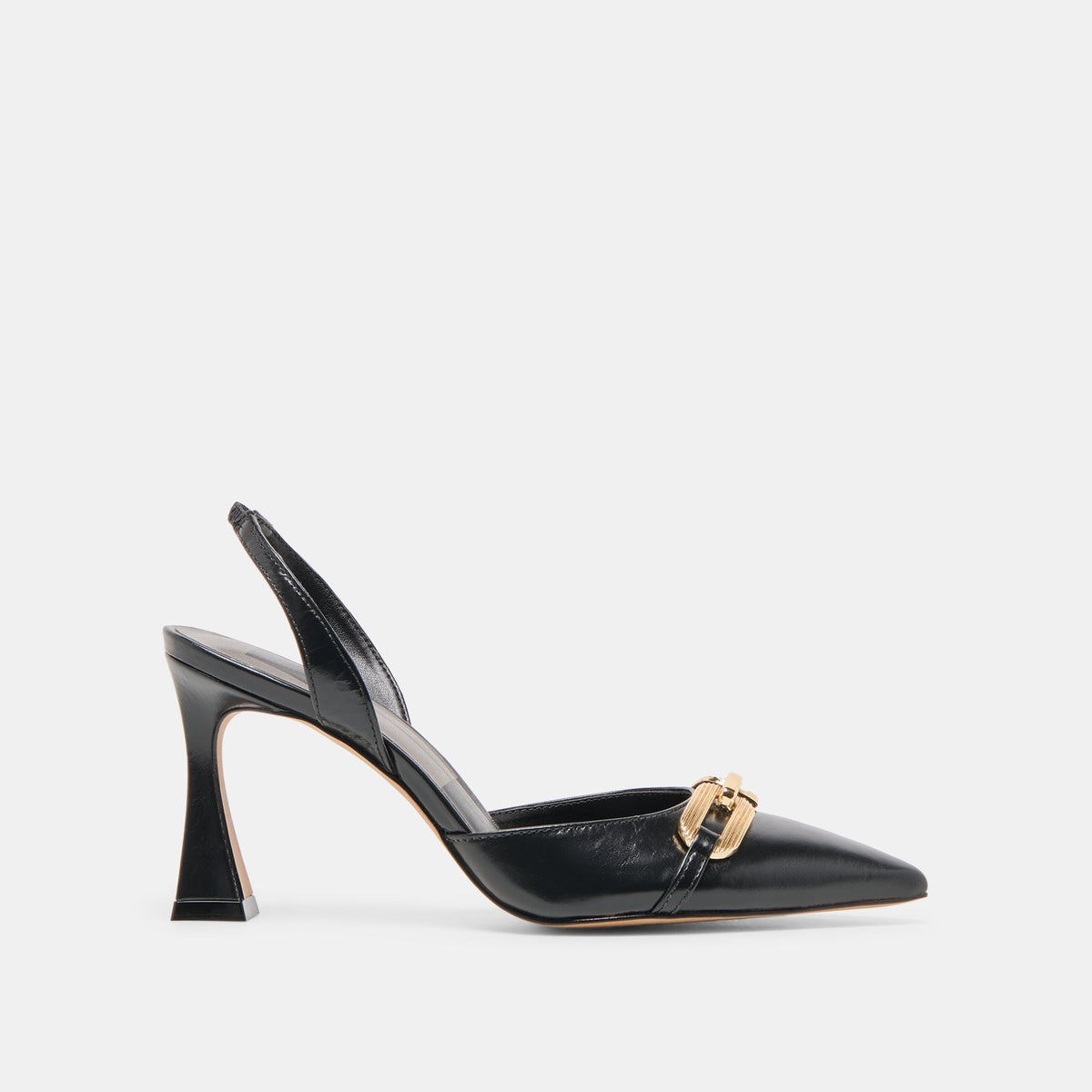 Malik Midnight Crinkle Patent Heels | Dolce Vita Women