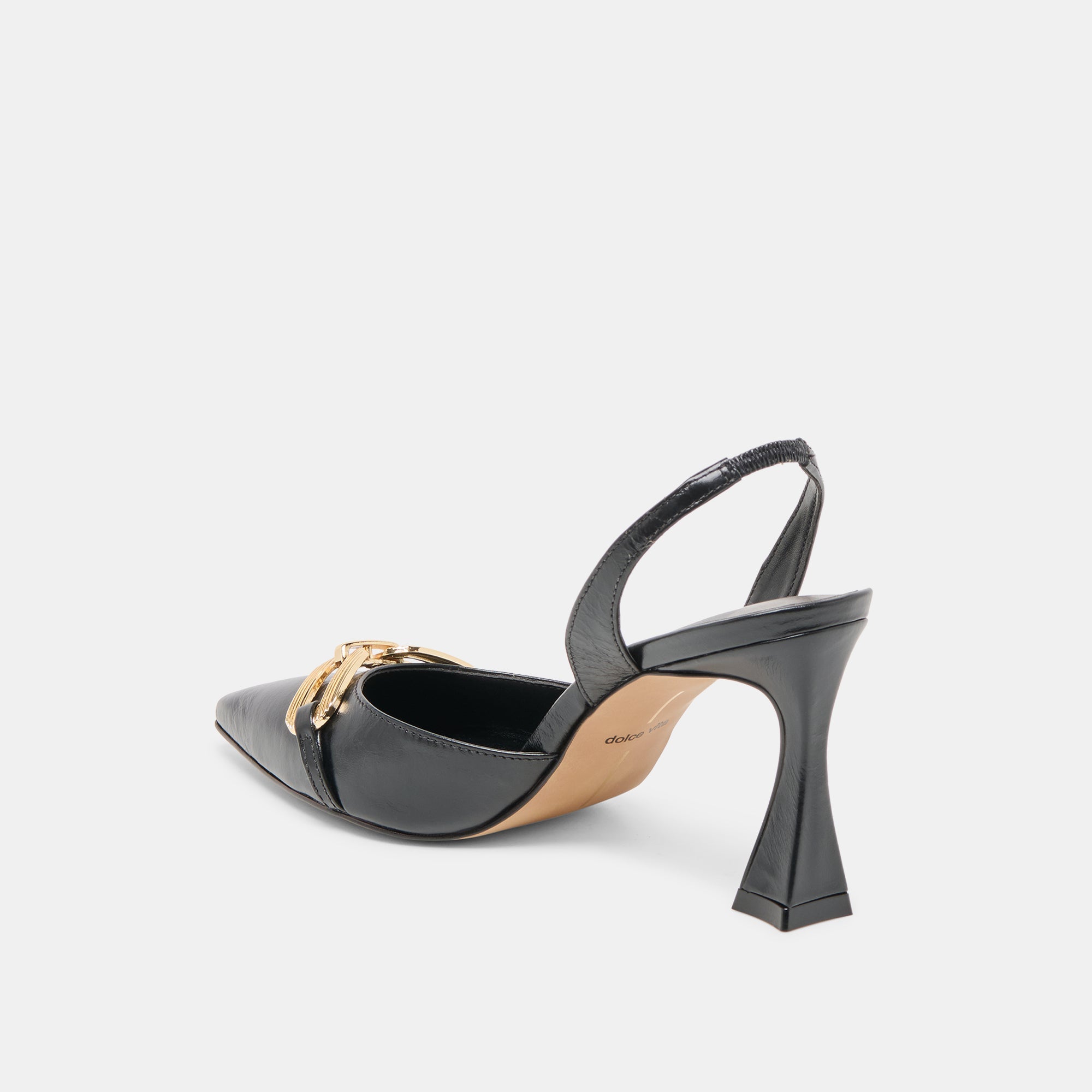 Malik Midnight Crinkle Patent Heels | Dolce Vita Women