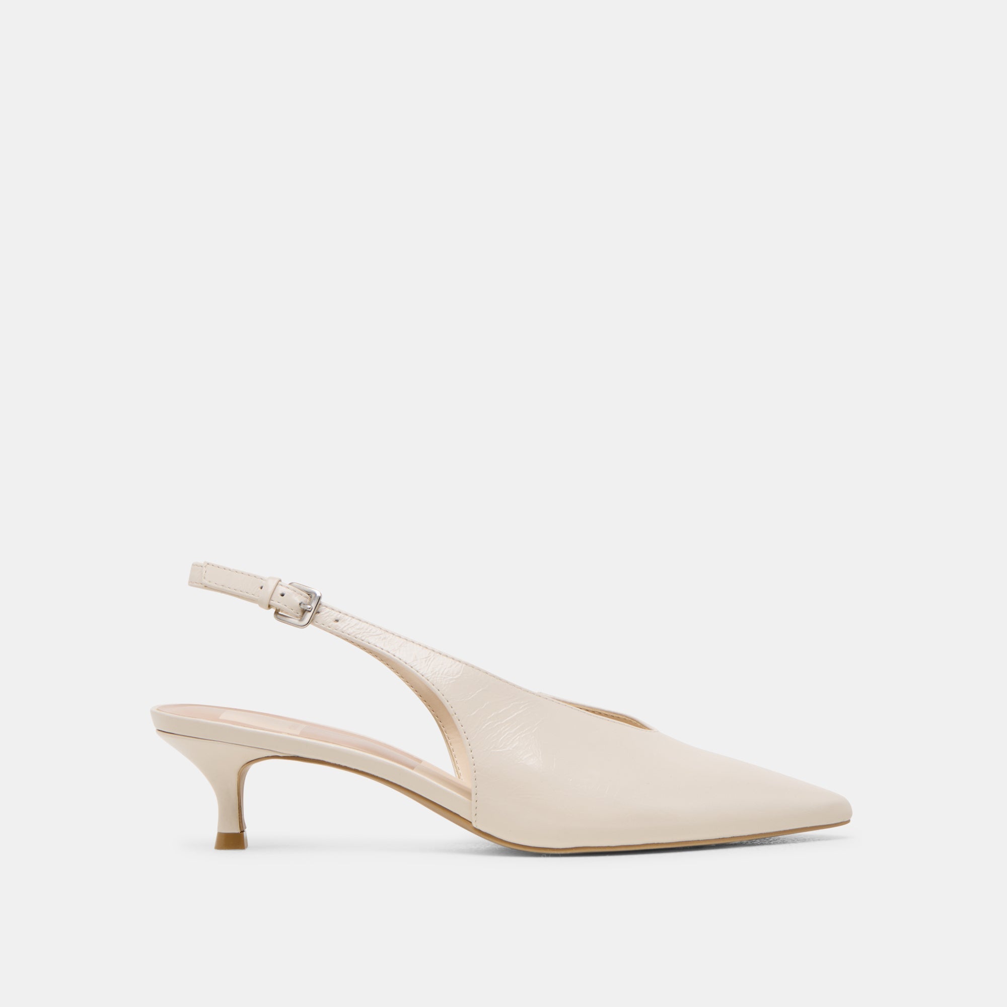 ALENNA HEELS BONE CRINKLE PATENT | Women Dolce Vita