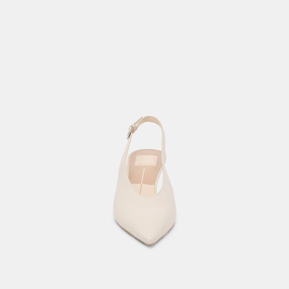ALENNA HEELS BONE CRINKLE PATENT | Women Dolce Vita