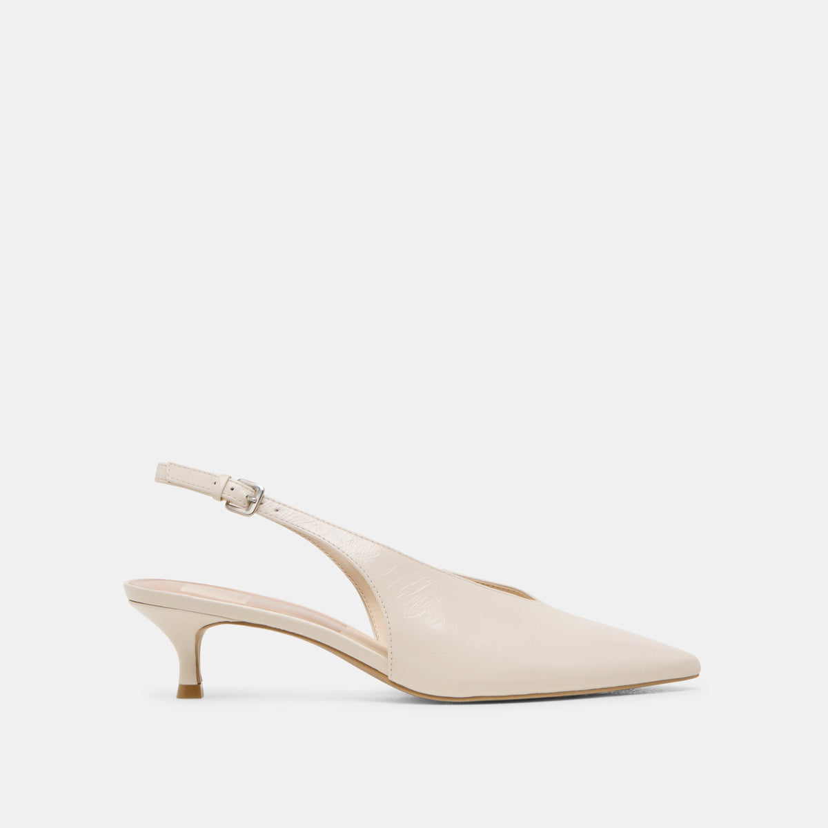 ALENNA HEELS BONE CRINKLE PATENT | Women Dolce Vita
