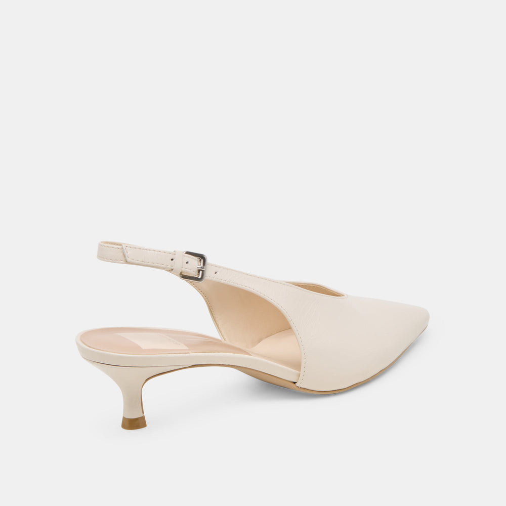 ALENNA HEELS BONE CRINKLE PATENT | Women Dolce Vita