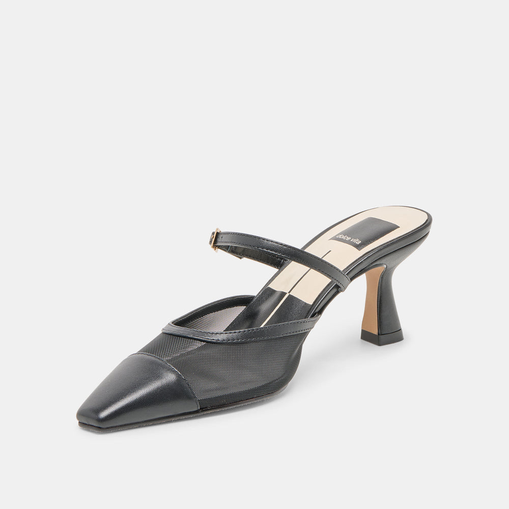 Loyd Onyx Mesh Heels | Dolce Vita Women