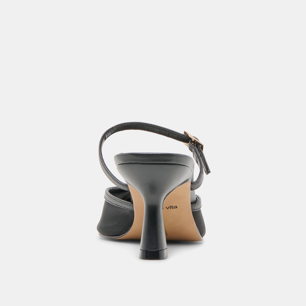 Loyd Onyx Mesh Heels | Dolce Vita Women